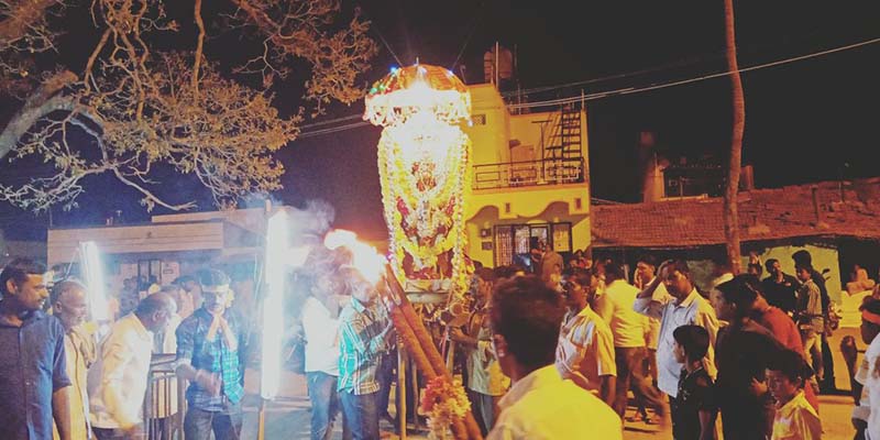 ಹನೂರು: ಆದಿದೇವತೆ ಬೆಟ್ಟಳ್ಳಿ ಮಾರಮ್ಮ ದೇವಿಯ ತೆಪ್ಪೋತ್ಸವ